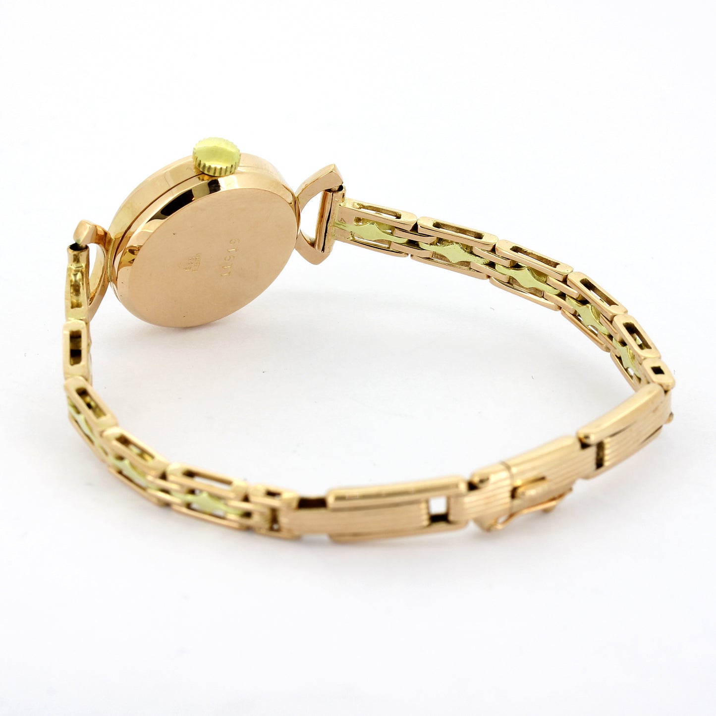 Craba Damen Armbanduhr 583 Gold 14 kt - handaufzug - russisches Gold