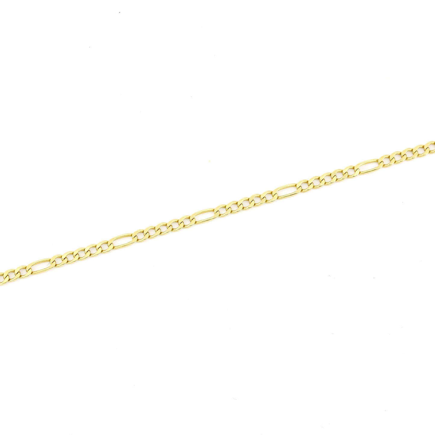 Figaro Kette 585 Gold 14 kt Gelbgold - 44 cm lang - Wert 550 ,-