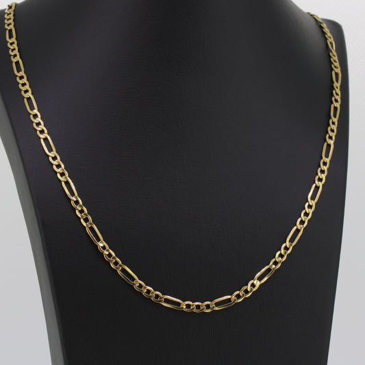 Kette 333 Gold Figarokette 8 Karat Gelbgold 60 cm - Wert 940,-