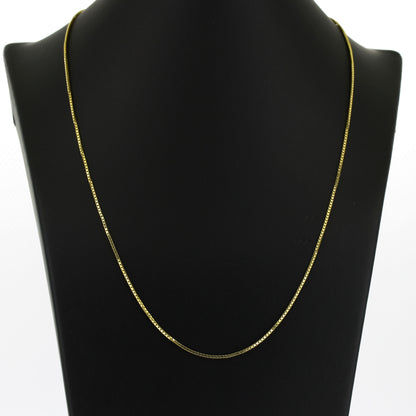 Venezianerkette 585 Gold 14 kt Gelbgold - 48 cm lang - Wert 670,-