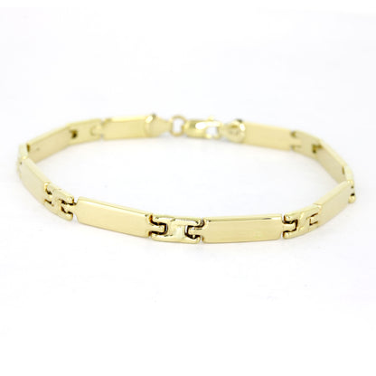 Armband 585 Gold 14 Kt - 18,5 cm lang - 4,5 mm breit - Wert 1150,-