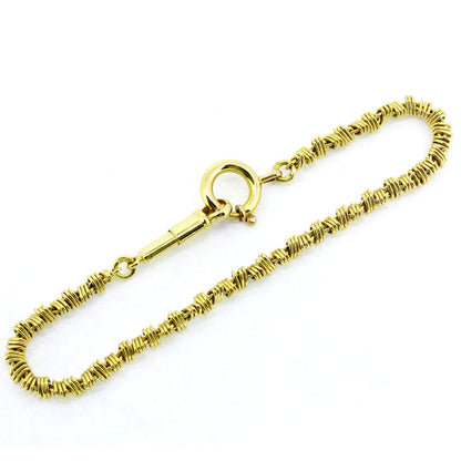 Armband 750 Gold 18 Karat Gelbgold 21,5 cm lang