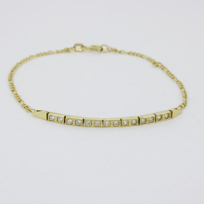 Armand 585 Gold 14 Karat Gelbgold mit Zirkonia - Wert 750,-