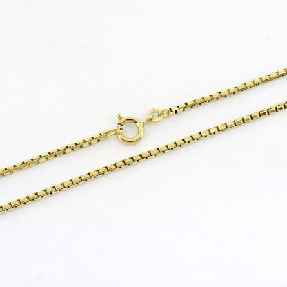 Kette 333 Gold Gelbgold - 42 cm lang 8 kt Venizianerkette - Wert 1020,-
