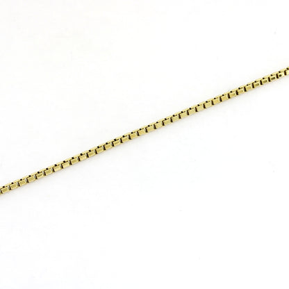 Kette 333 Gold Gelbgold - 42 cm lang 8 kt Venizianerkette - Wert 1020,-
