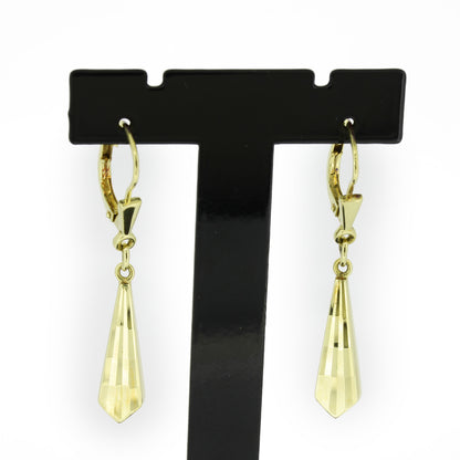 Ohrringe hängend 585 Gold 14 kt Gelbgold - 2,7 g