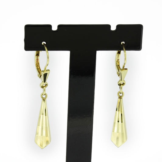 Ohrringe hängend 585 Gold 14 kt Gelbgold - 2,7 g