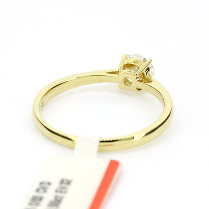 Ring 585 Gold 14 Kt Gelbgold 0,50 ct Diamant Lab Grown CVD