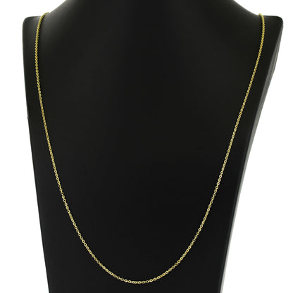 Kette 585 Gold 14 kt Gelbgold - 74 cm lang - Wert 780,-