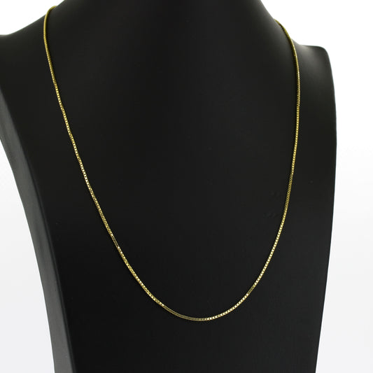 Venezianerkette 585 Gold 14 kt Gelbgold - 48 cm lang - Wert 670,-