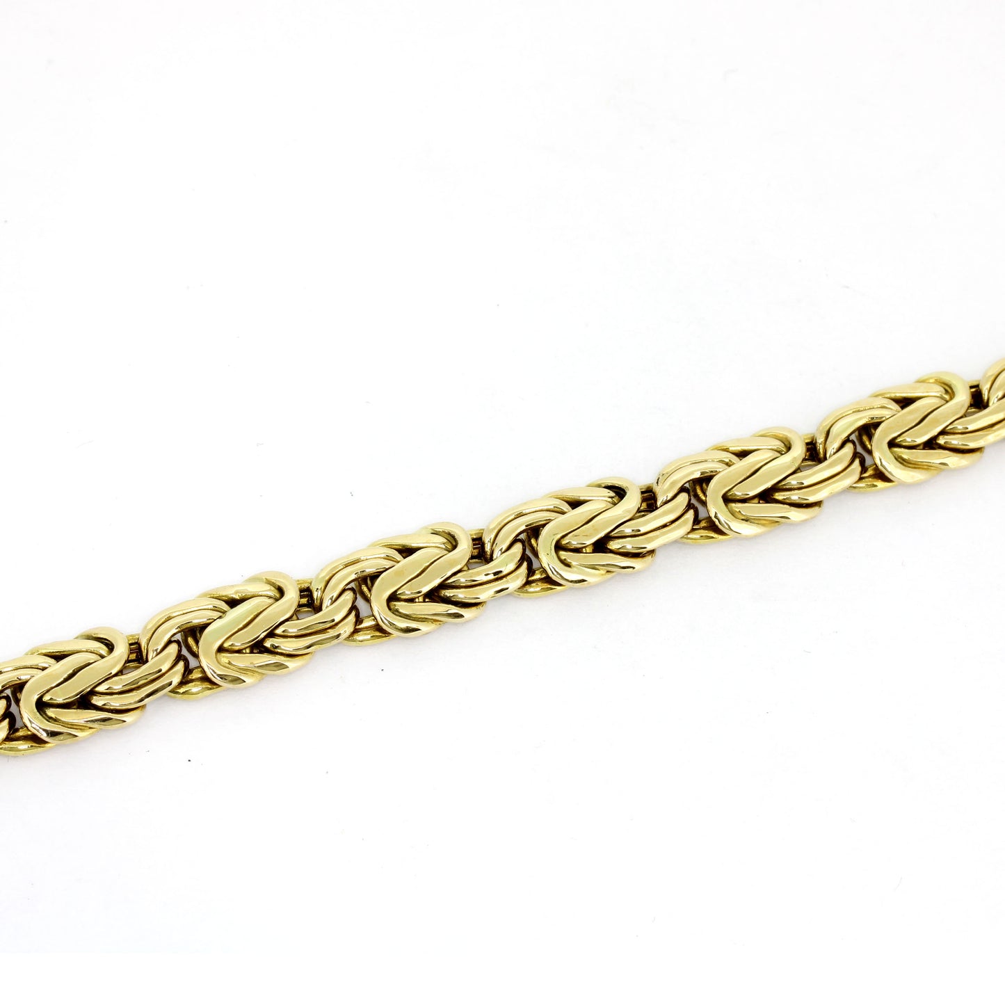 Armband 585 Gold 14 Kt - 22 cm lang - 8,6 mm breit - Wert 4950,-
