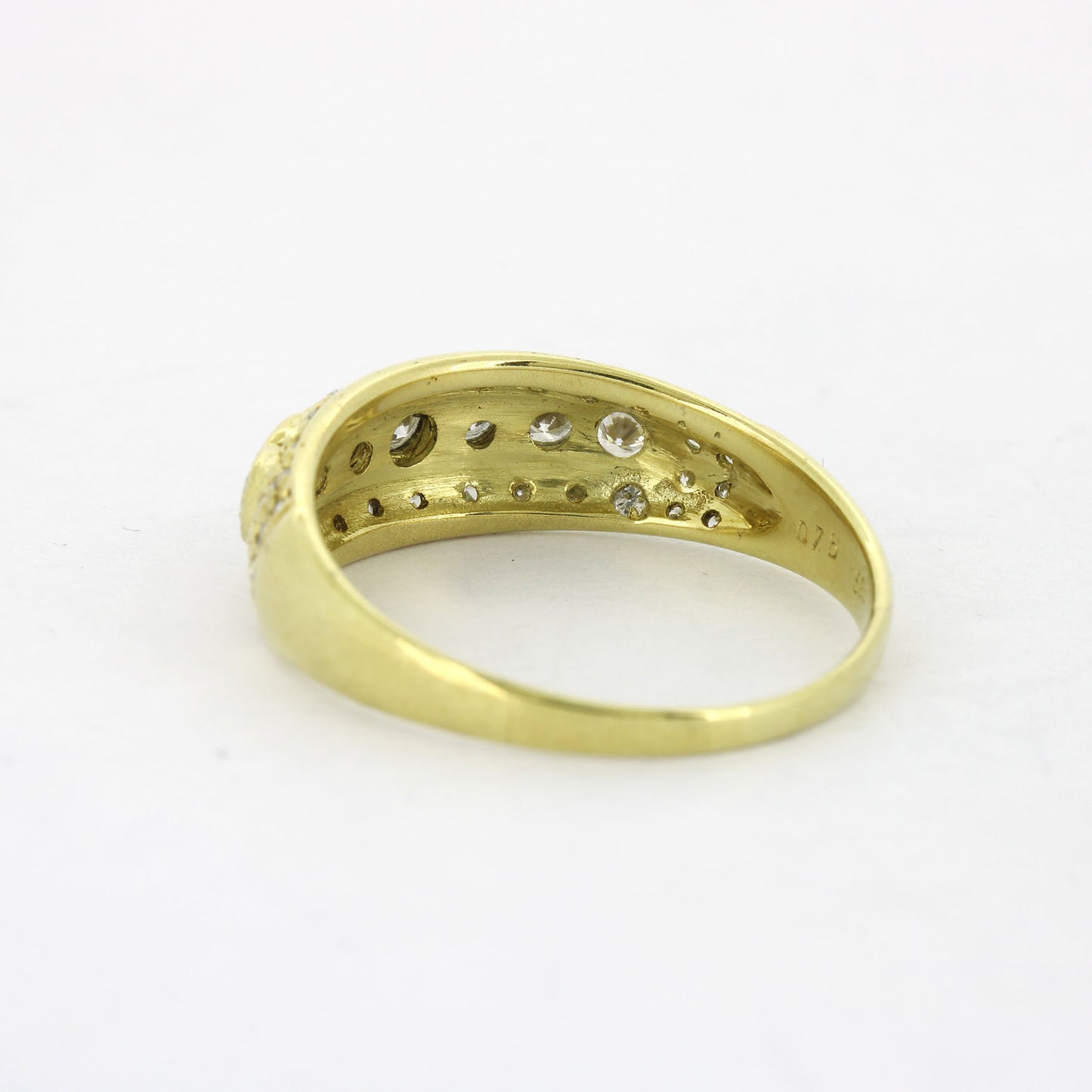 Ring 585 Gold – Brillant ca. 0,76 ct G/SI – Ringgröße 60