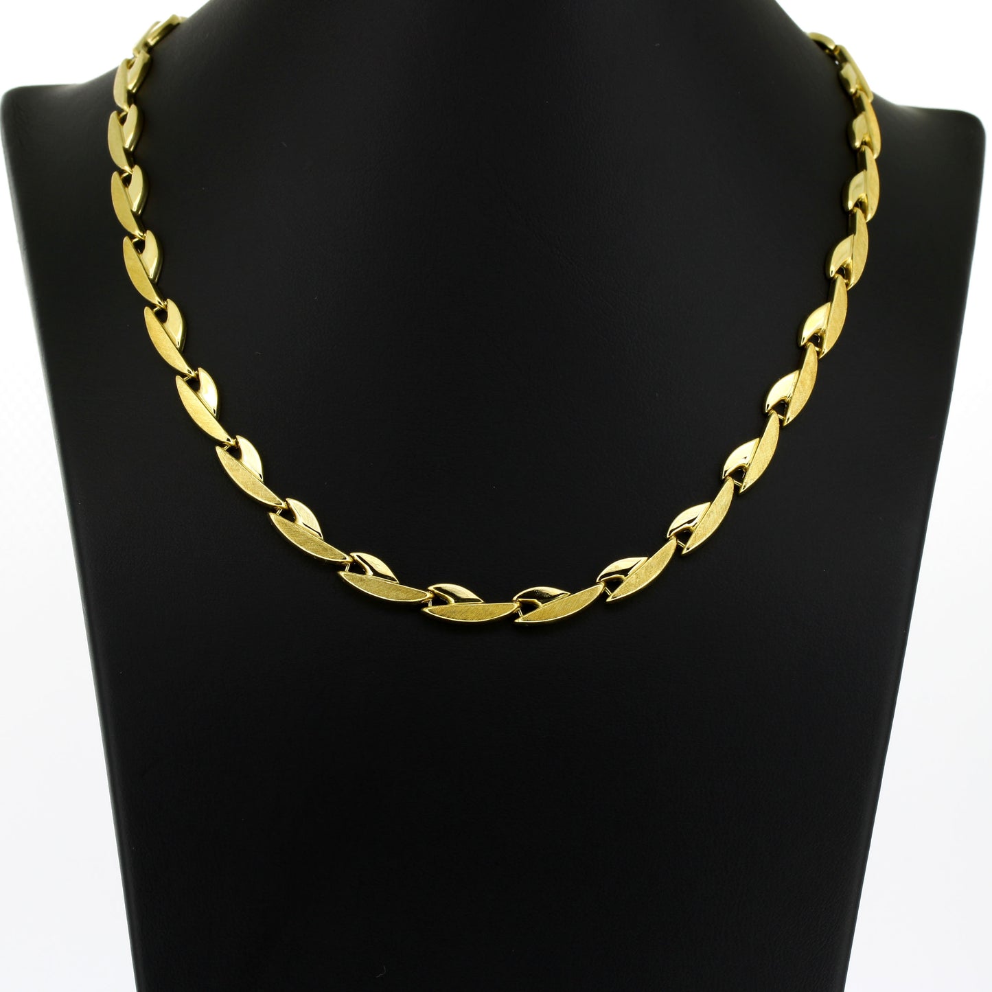 Collier 585 Gold 14 Kt Kette Gelbgold - Länge: 41 cm - Wert 2380,-