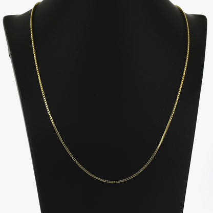 Venezianerkette 585 Gold 14 kt Gelbgold - 50 cm lang - Wert 1250,-