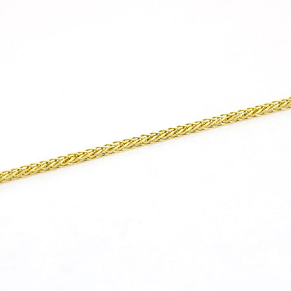 Weizenkette 585 Gelbgold 14 Kt - Kettenlänge 50 cm - Wert 750,-