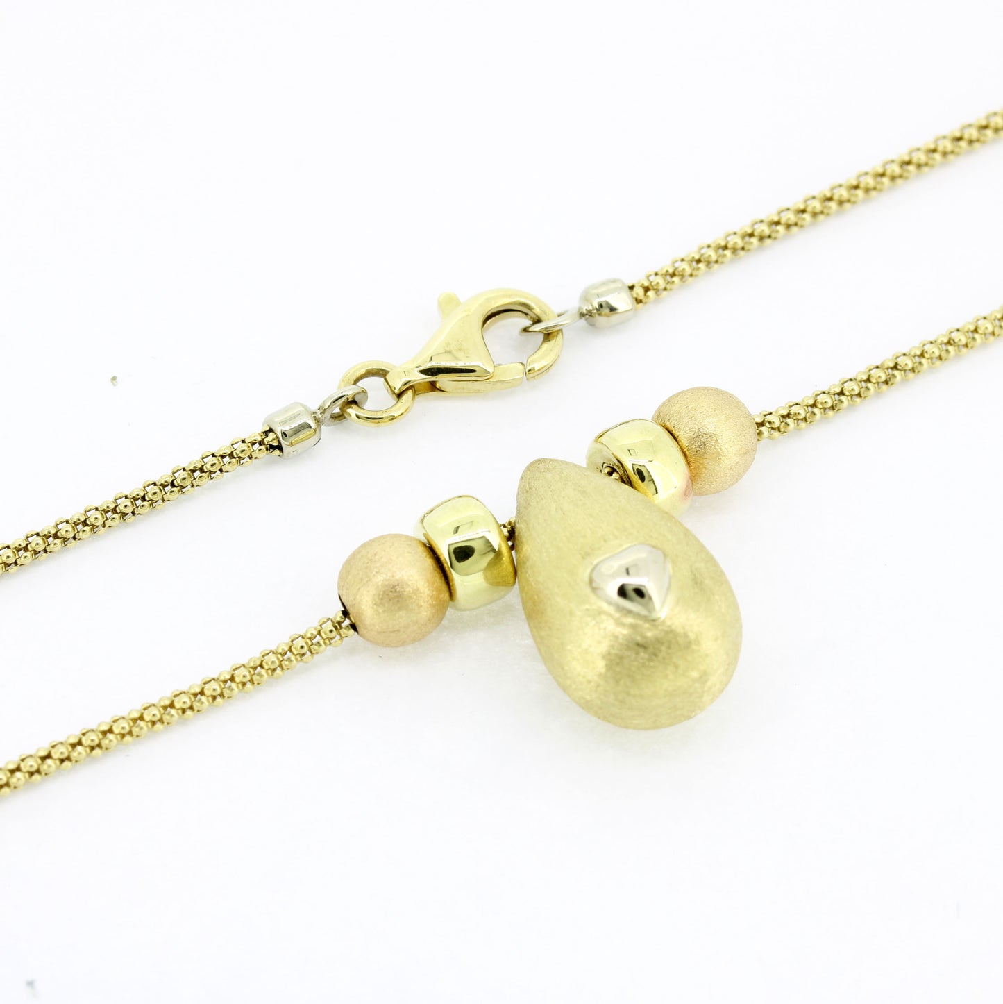 Collier 585 Gold 14 Karat Gelbgold 45 cm