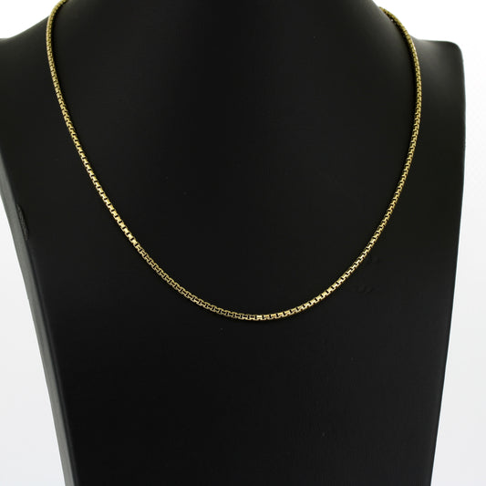 Kette 333 Gold Gelbgold - 42 cm lang 8 kt Venizianerkette - Wert 1020,-