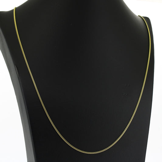 Kette 333 Gold 8 kt Gelbgold – 64 cm – 4,12 g – Breite 1,55 mm