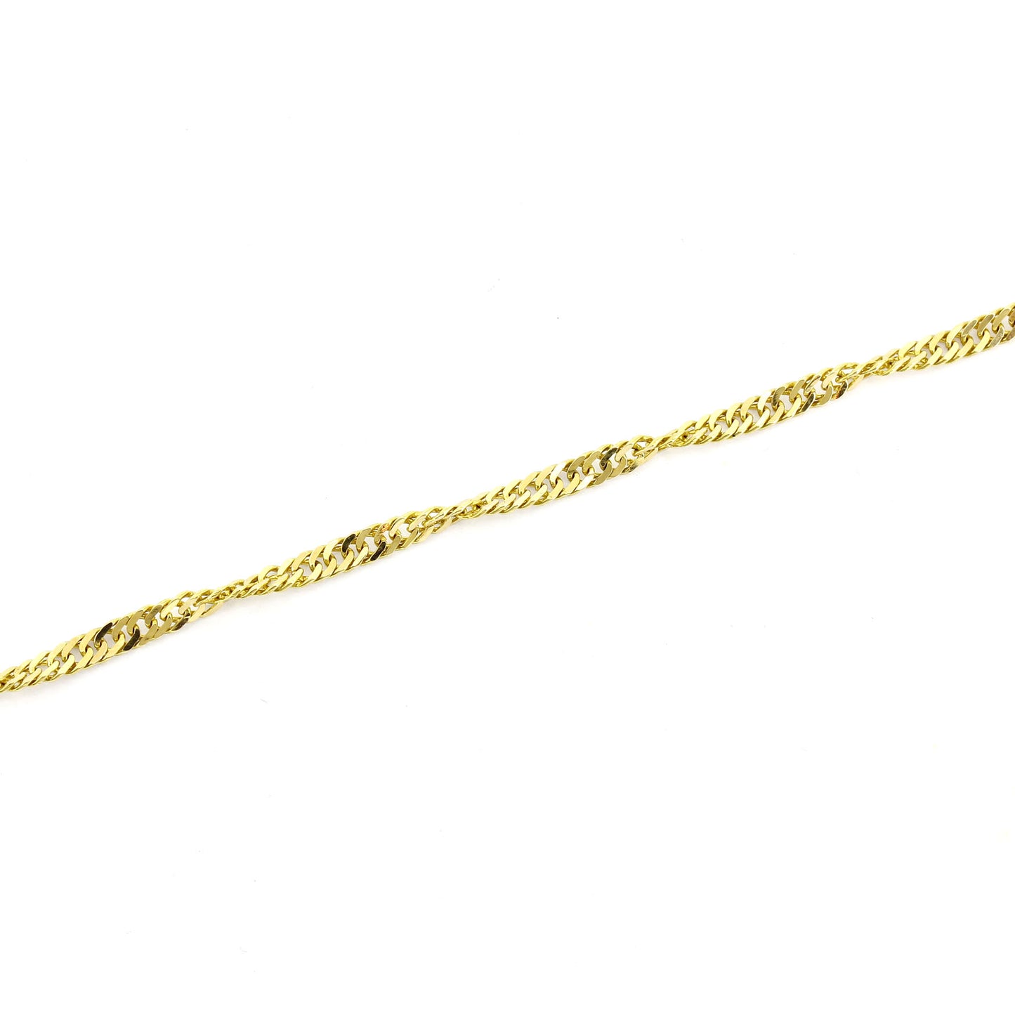 Kette 750 Gold 18 kt Gelbgold - 50 cm lang - Wert 1470,-