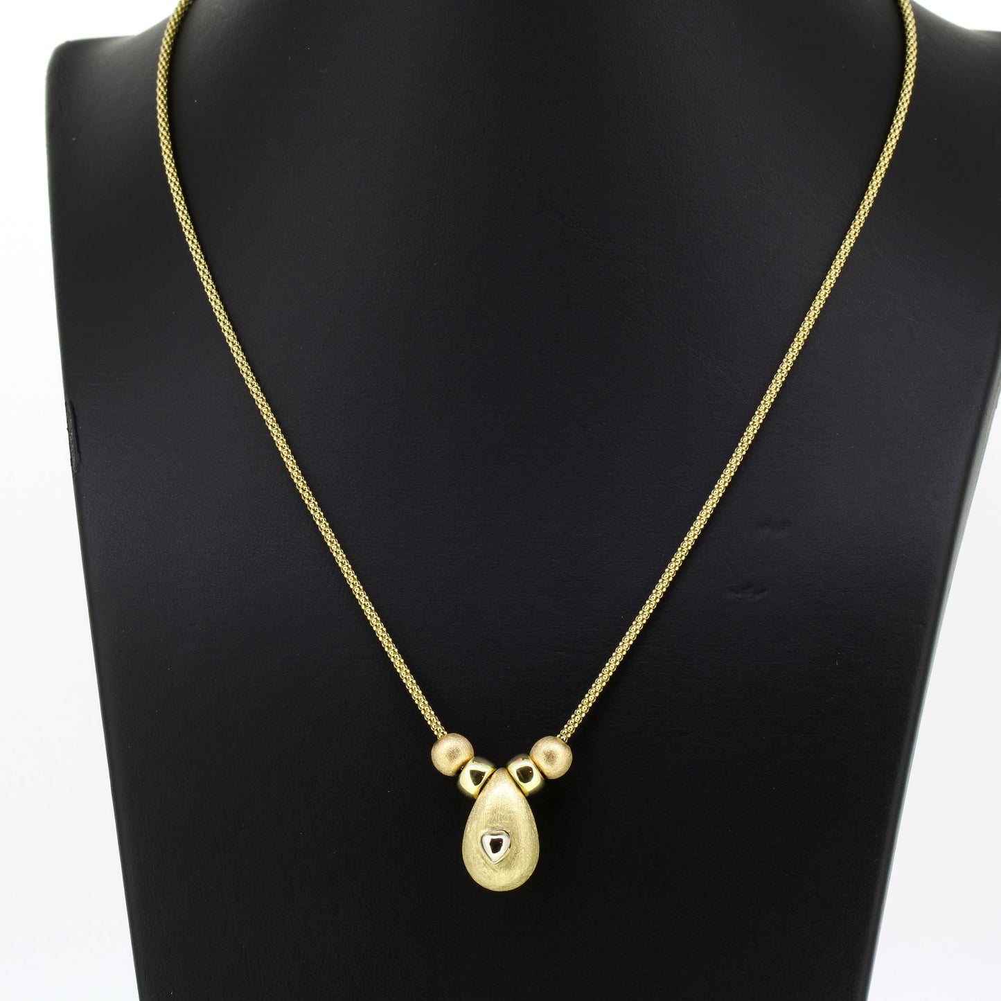 Collier 585 Gold 14 Karat Gelbgold 45 cm