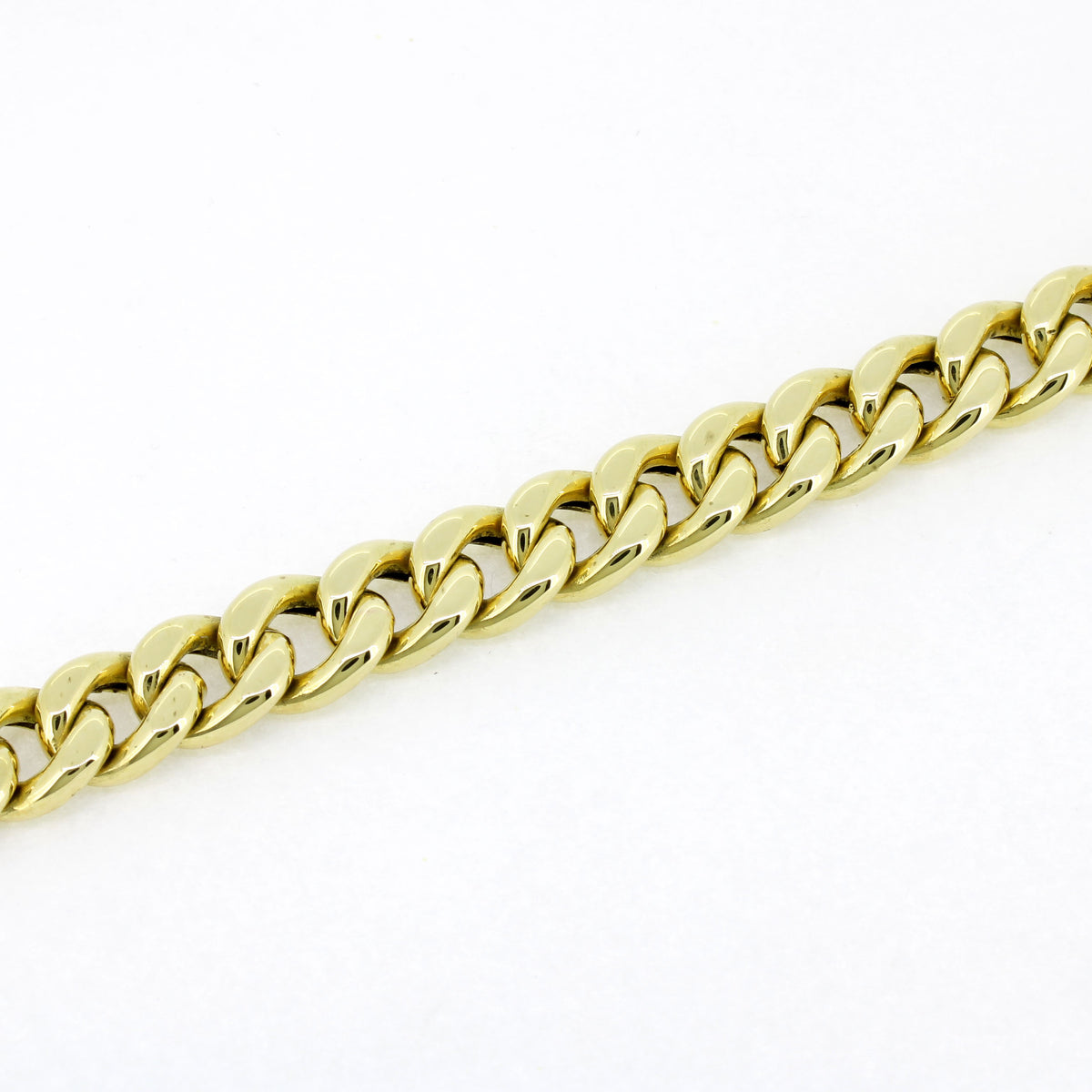 Armband 585 Gold Panzerarmband 14 Karat Gelbgold 20 cm - Wert 6600,-