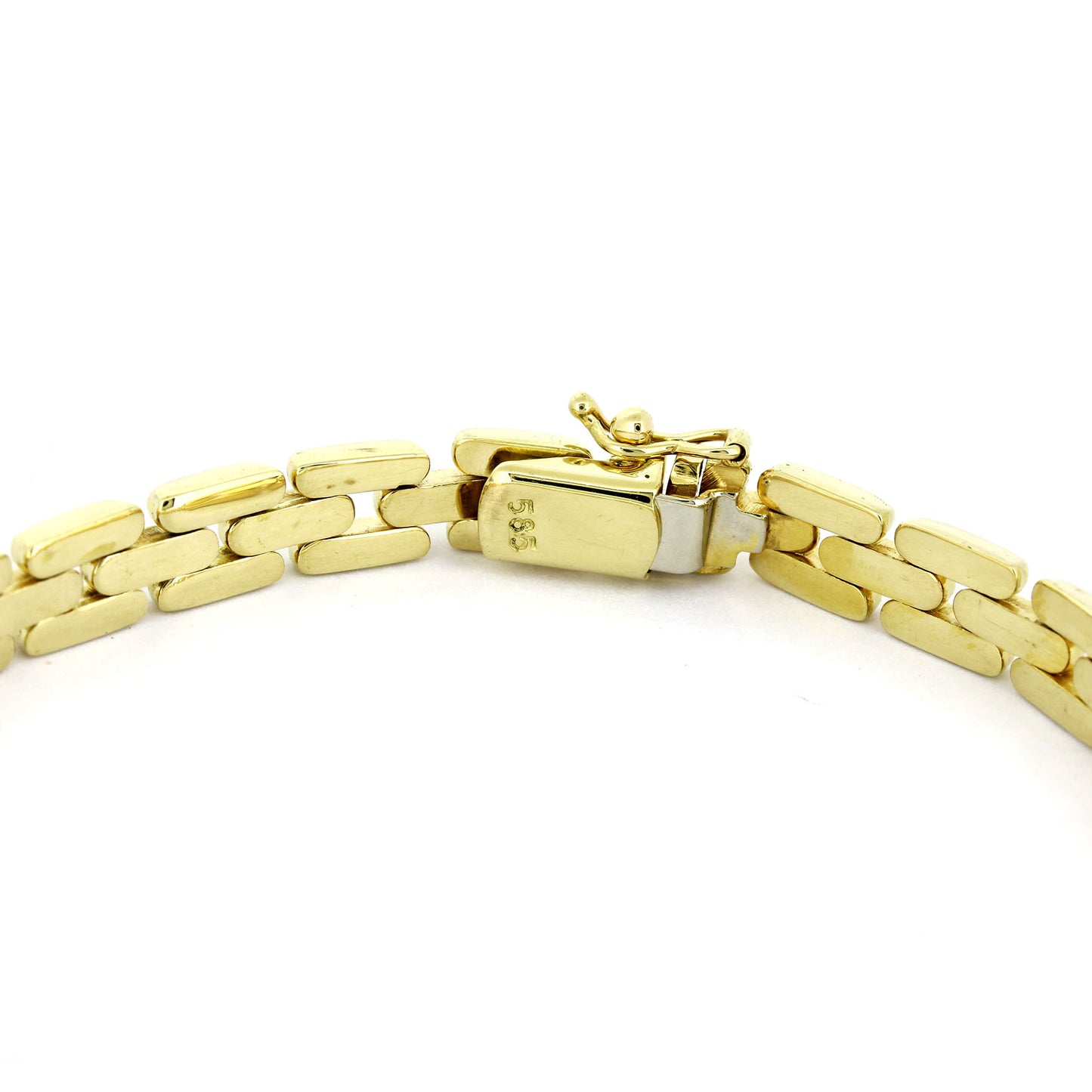 Armband 585 Gold 14 Kt Gelbgold - 20 cm lang - Wert 2200,-