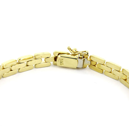 Armband 585 Gold 14 Kt Gelbgold - 20 cm lang - Wert 2200,-