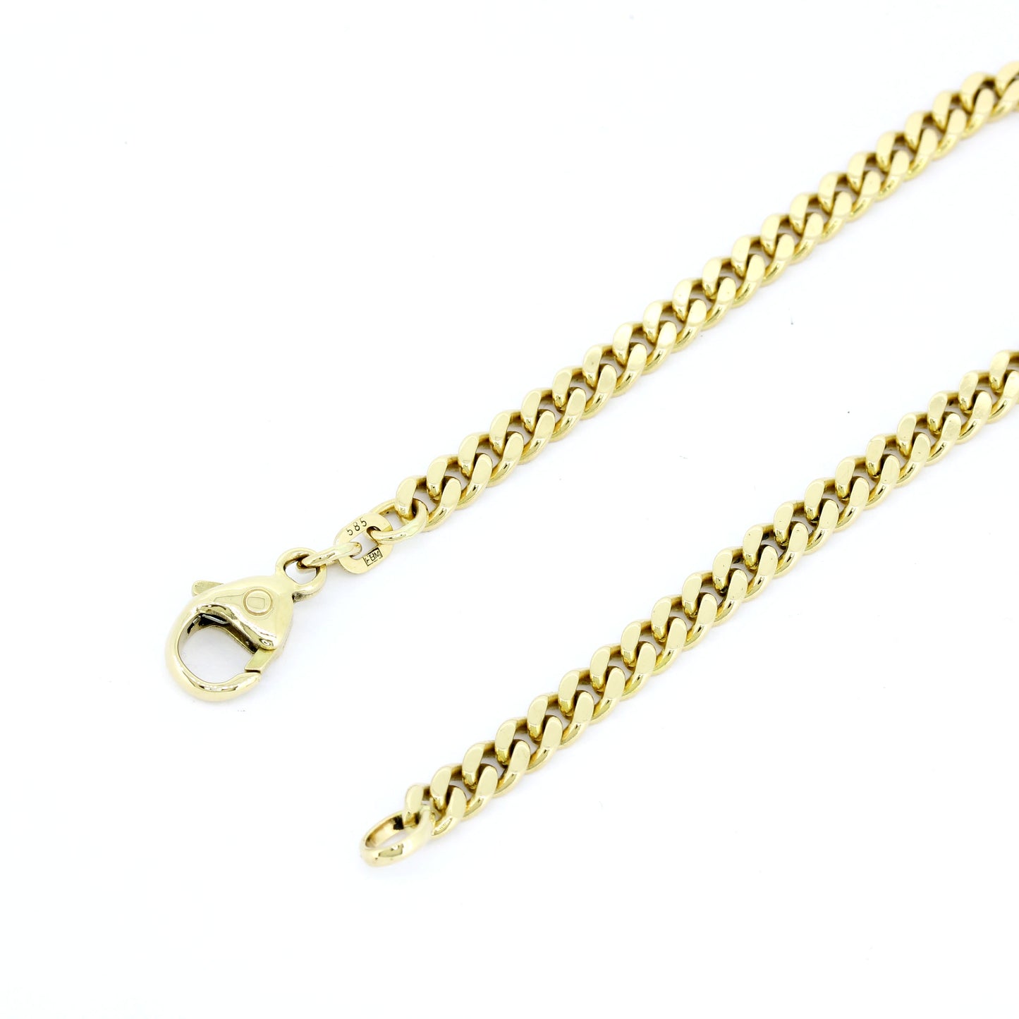 Armband 585 Gold 14 Kt - 19,5 cm lang - 4 mm breit - Wert 2120,-