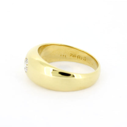 Ring 750 Gold 18 Kt - Brillanten 0,31 ct SI - Wert 2170,-