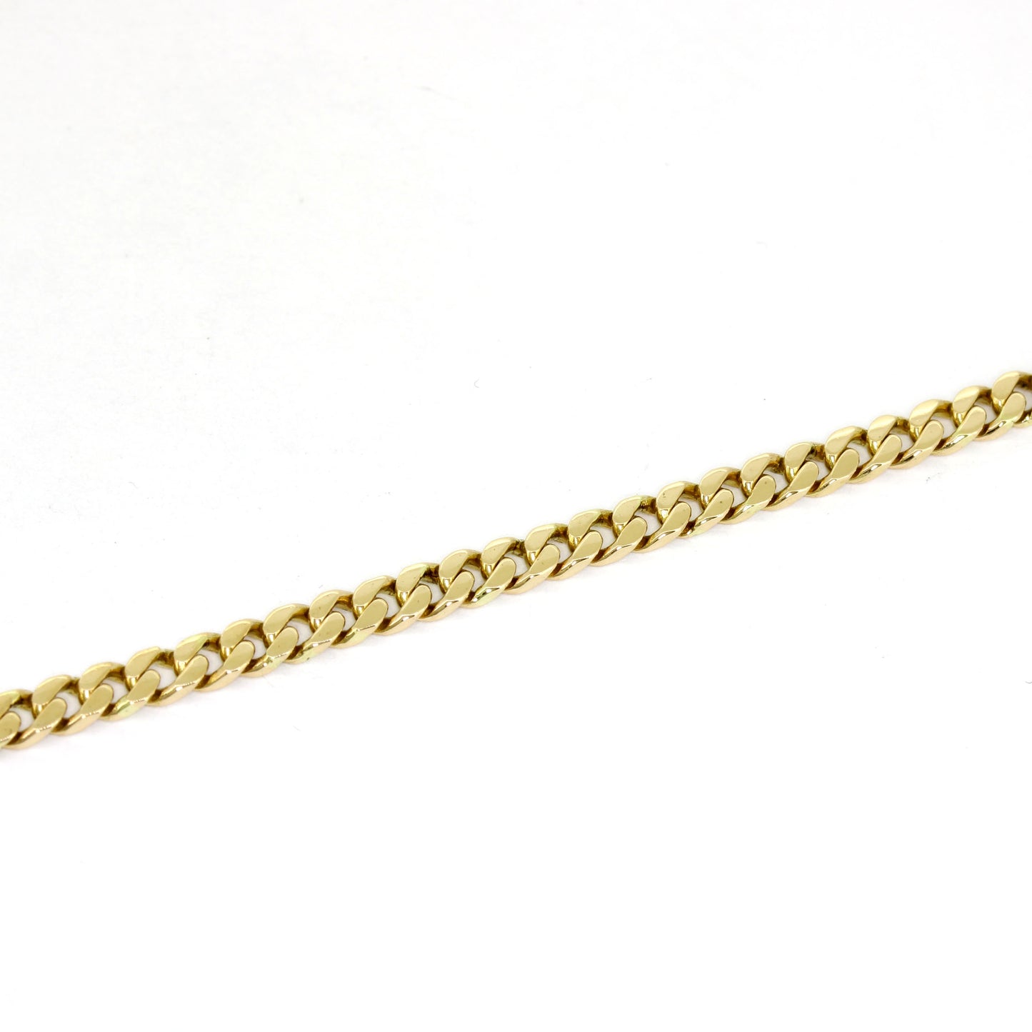 Panzerkette 585 Gold 14 Kt Gelbgold - 49 cm lang - Wert 3680,-