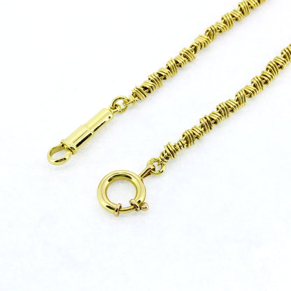 Armband 750 Gold 18 Karat Gelbgold 21,5 cm lang