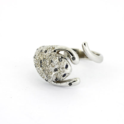 Ring 585 Gold 14 kt - 1,40 ct Diamanten - Wert 3000,-
