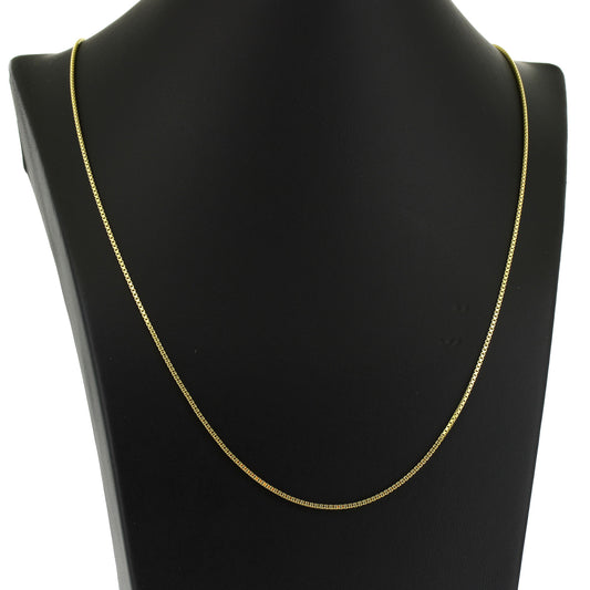 Venezianerkette 585 Gold 14 kt Gelbgold - 55 cm lang - Wert 850,-