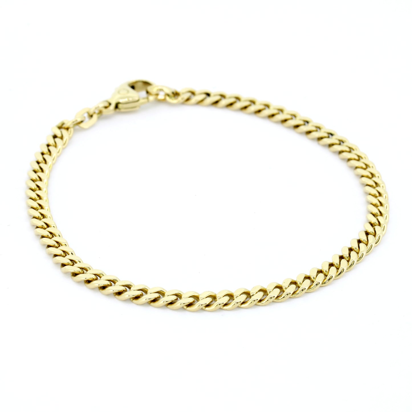 Armband 585 Gold 14 Kt - 19,5 cm lang - 4 mm breit - Wert 2120,-