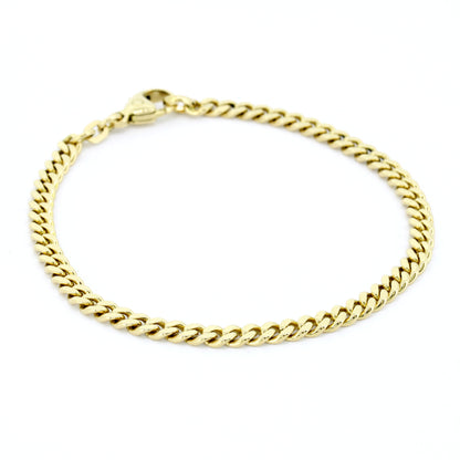 Armband 585 Gold 14 Kt - 19,5 cm lang - 4 mm breit - Wert 2120,-