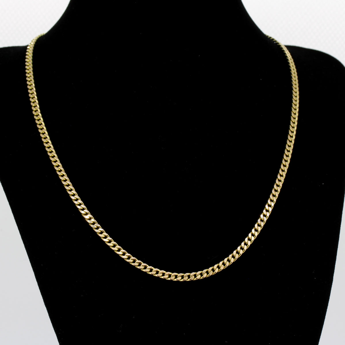 Kette 585 Gold Panzerkette 14 Karat Gelbgold 45 cm - Wert 2100,-