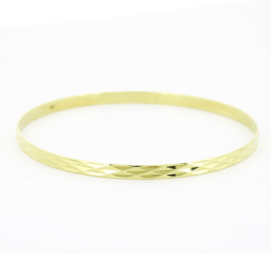 Armreif 585 Gold gemustert 14 Kt - 66 mm - Wert 1170,-