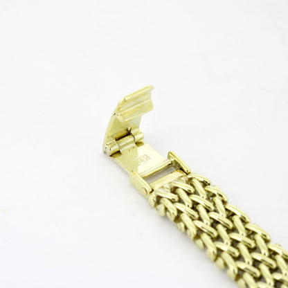 Christ Uhr 585 Gold 14 kt Gelbgold - Brillanten ca. 0,30 ct