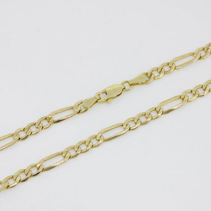 Kette 333 Gold Figarokette 8 Karat Gelbgold 60 cm - Wert 940,-