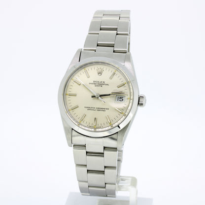 Rolex Oyster Perpetual Date Stahl - 34 mm - Ref 15000 - Automatik