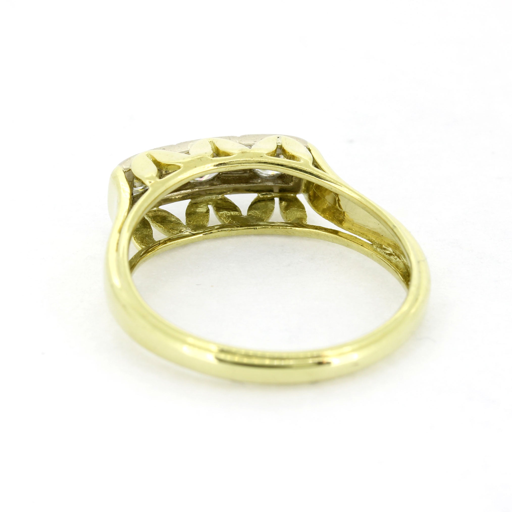 WERT 680 € BRILLANT RING IN 585er/14K online GELBGOLD vxlt K68842