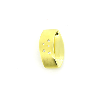 Anhänger 585 Gold 14 Kt Gelbgold - Diamanten- Wert 760,-