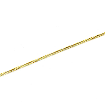 Panzerkette 585 Gold 14 kt Gelbgold - 46 cm lang - Wert 740,-