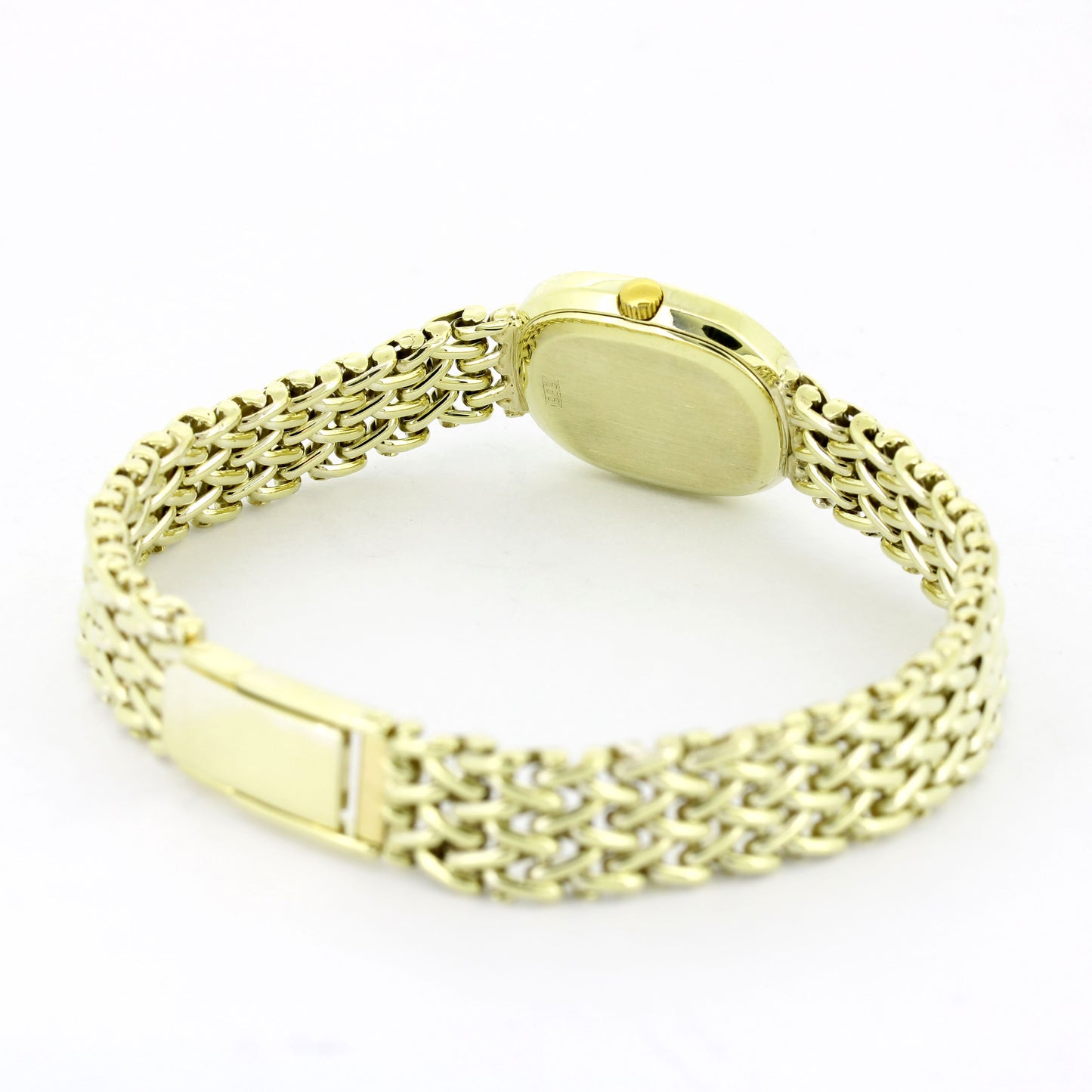 Christ Uhr 585 Gold 14 kt Gelbgold - Brillanten ca. 0,30 ct