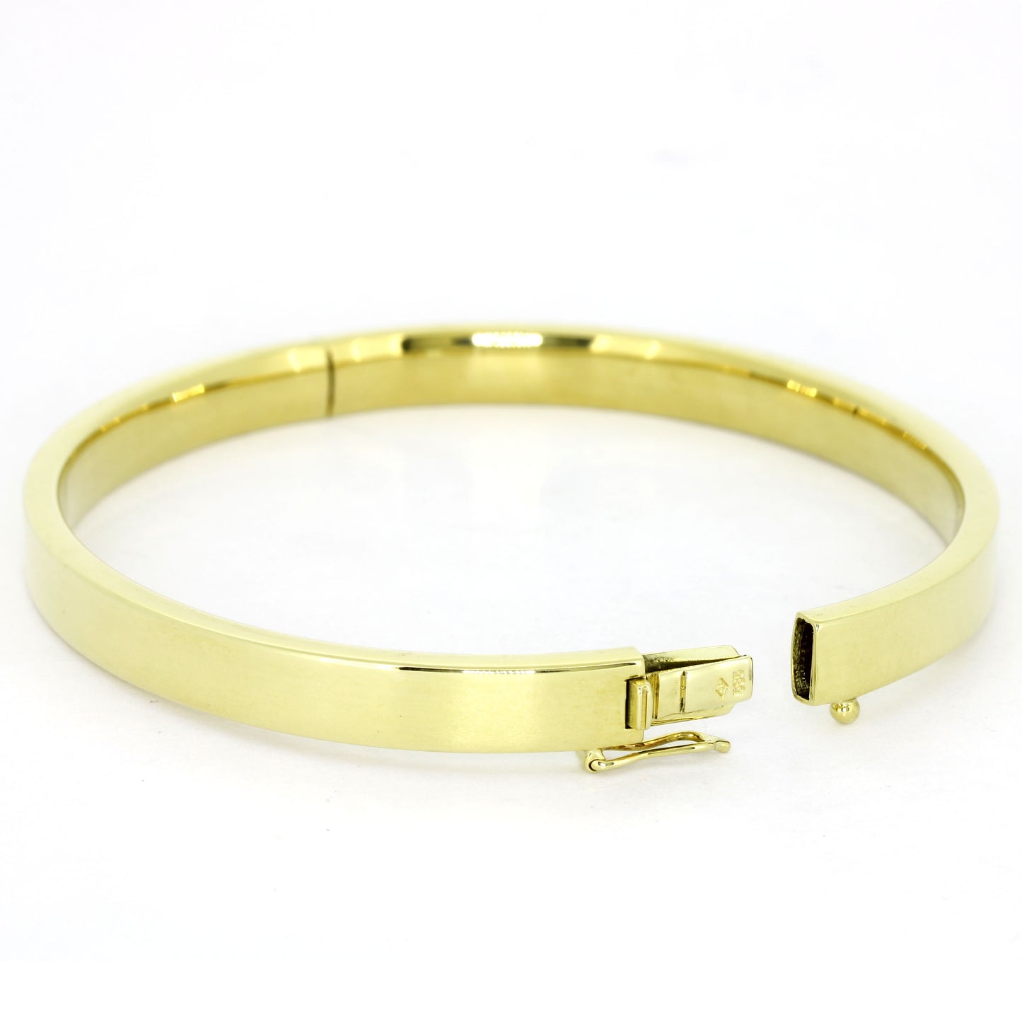 Armreif 585 Gold 14 Kt 60 x 53 mm - Wert 3400,-