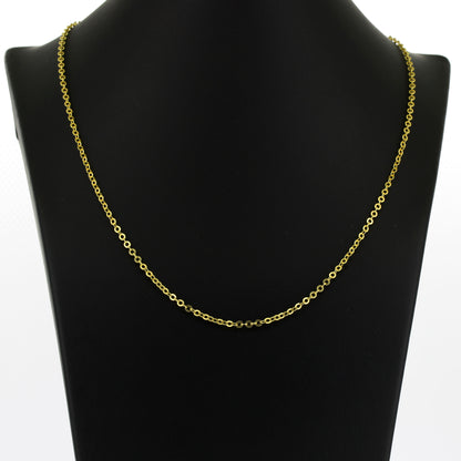 Kette 750 Gold 18 kt Gelbgold - 46 cm lang - Wert 950,-
