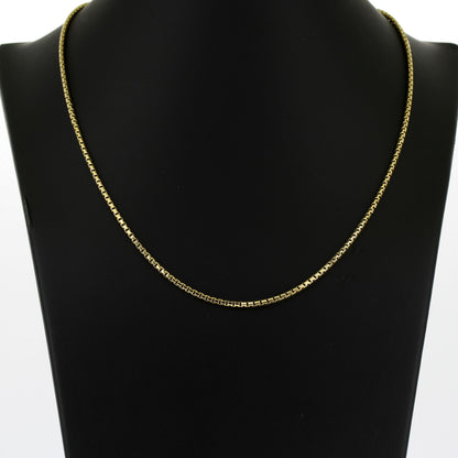 Kette 333 Gold Gelbgold - 42 cm lang 8 kt Venizianerkette - Wert 1020,-