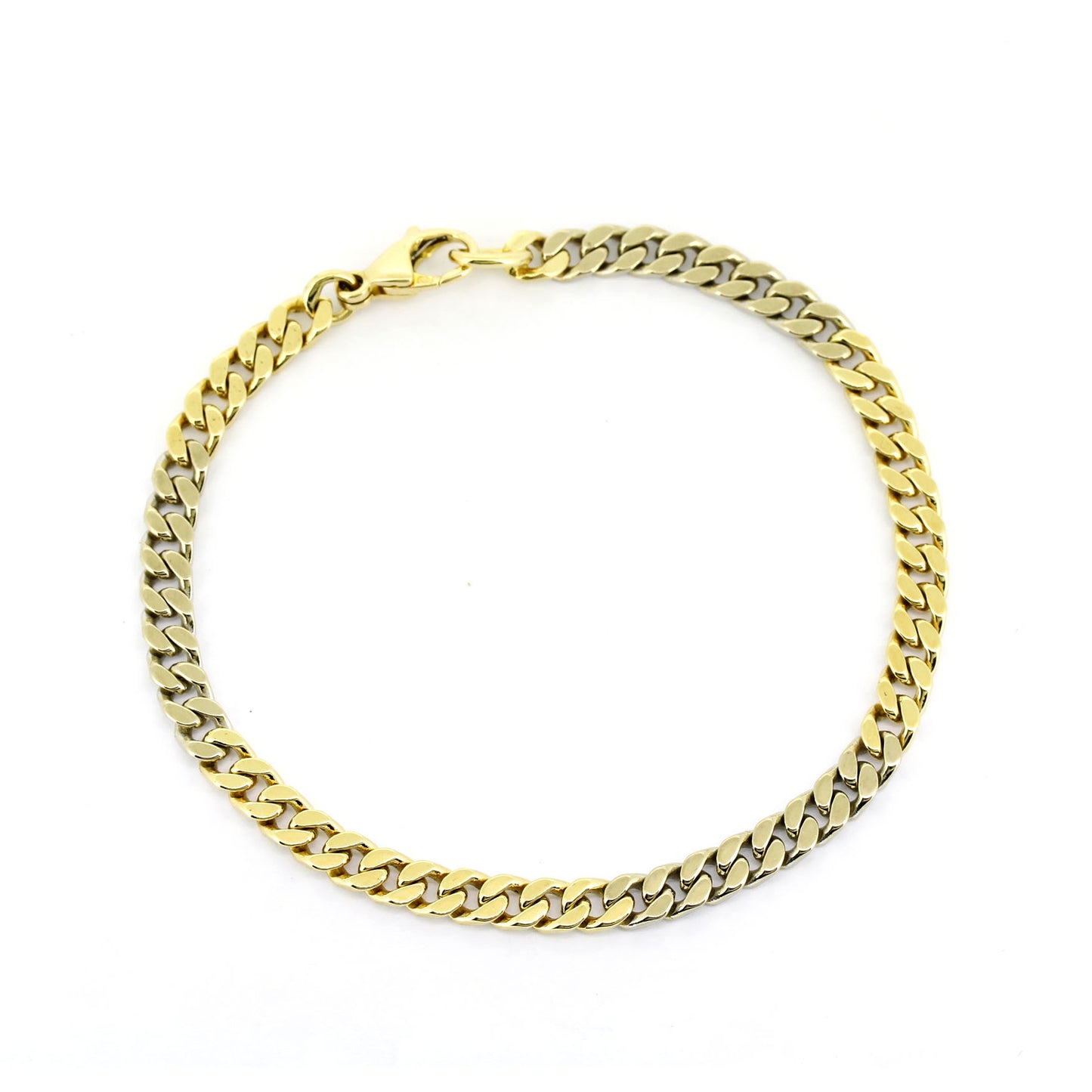 Panzerarmband 585 Gold 14 kt – 20 cm – Breite 4,7 mm - Wert 2400,-