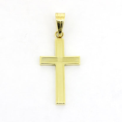 Anhänger 333 Gold 8 Kt Kreuz Gelbgold - Wert 200,-