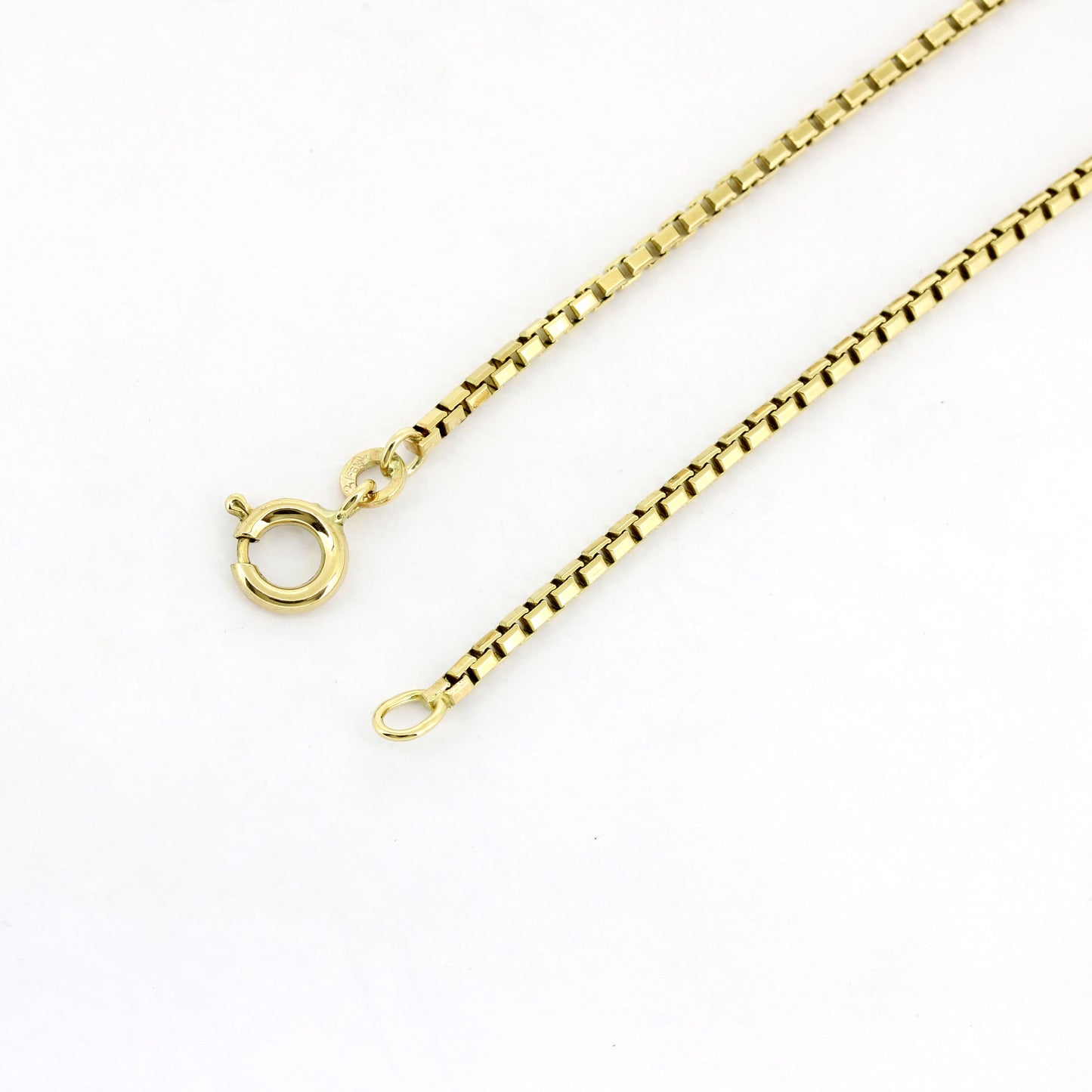 Kette 333 Gold Gelbgold - 42 cm lang 8 kt Venizianerkette - Wert 1020,-
